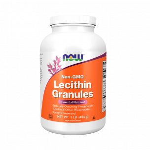 NOW Lecithin Granules Non-GMO, 454 грамма