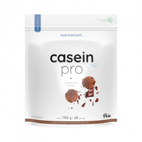 Nutriversum Pure Casein Pro, Пюре Казеин Про, 700 грамм
