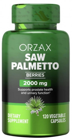 Orzax Saw Palmetto, Со Пальметто, 120 капсул