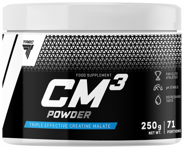 Trec Nutrition CM3 powder, Креатиновый комплекс Трикреатинмалат, 250 грамм