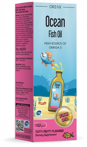 Orzax OCEAN FISH OIL SYRUP, 150 мл