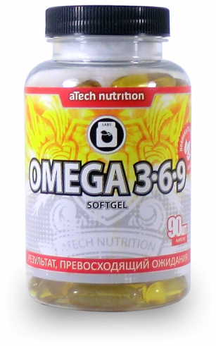 Atech Nutrition Omega 3-6-9, 90 капс