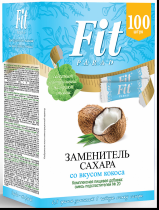 FitParad Подсластитель №20, со вкусом Кокоса, 50 гр