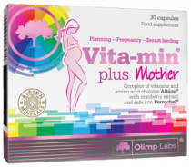 Olimp Labs Vita-min plus Mother, Вита-мин плюс Мама, 30 капсул