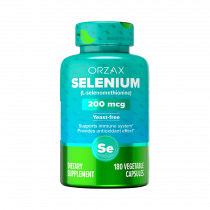 Orzax Selenium, Селениум, 180 капсул
